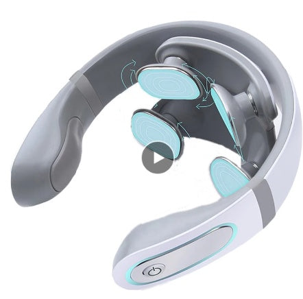 Wireless Electronic Neck Massager 4D Shiatsu Cervical Massager Stiff Neck Massage Health Care Therapy Pulse Pain Relief Wireless Electronic Neck Massager 4D Shiatsu Cervical Massager Stiff Neck Massage Health Care Therapy Pulse Pain Relief